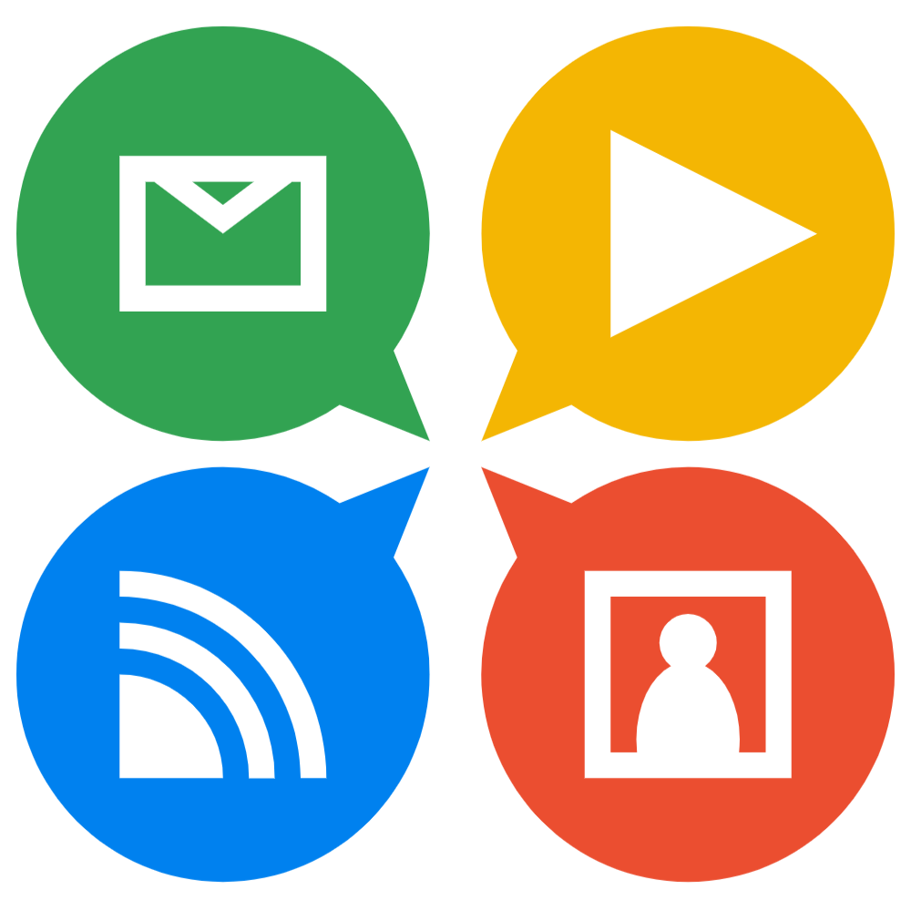 איקונים של הפיצ'רים השונים שאיזיביז מציעה. אוטומציות של אנשי קשר, אוטומציות של אימייל ועוד.